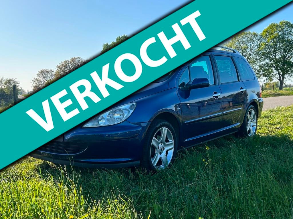 Peugeot 307 SW 2.0 16V, Auto's, Voorwielaandrijving, 1330 kg, 136 pk, Gebruikt