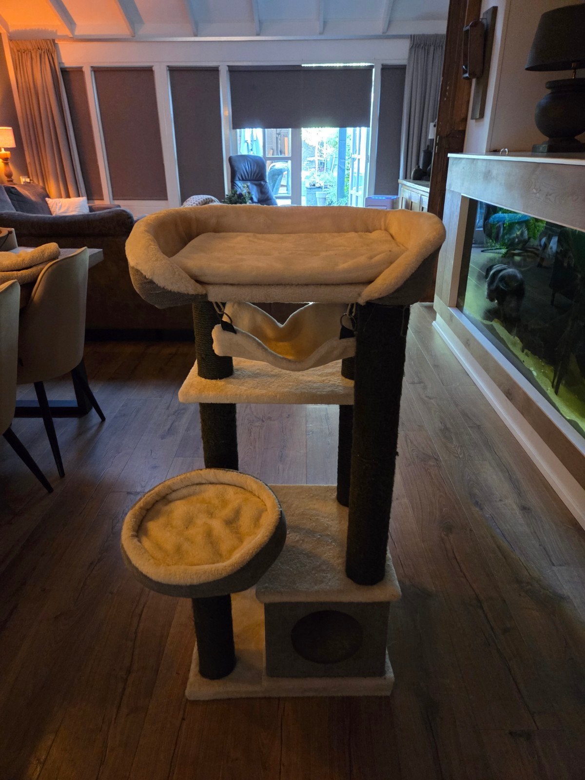 Katten krabpaal, Dieren en Toebehoren, Ophalen, Zo goed als nieuw, Krabpaal