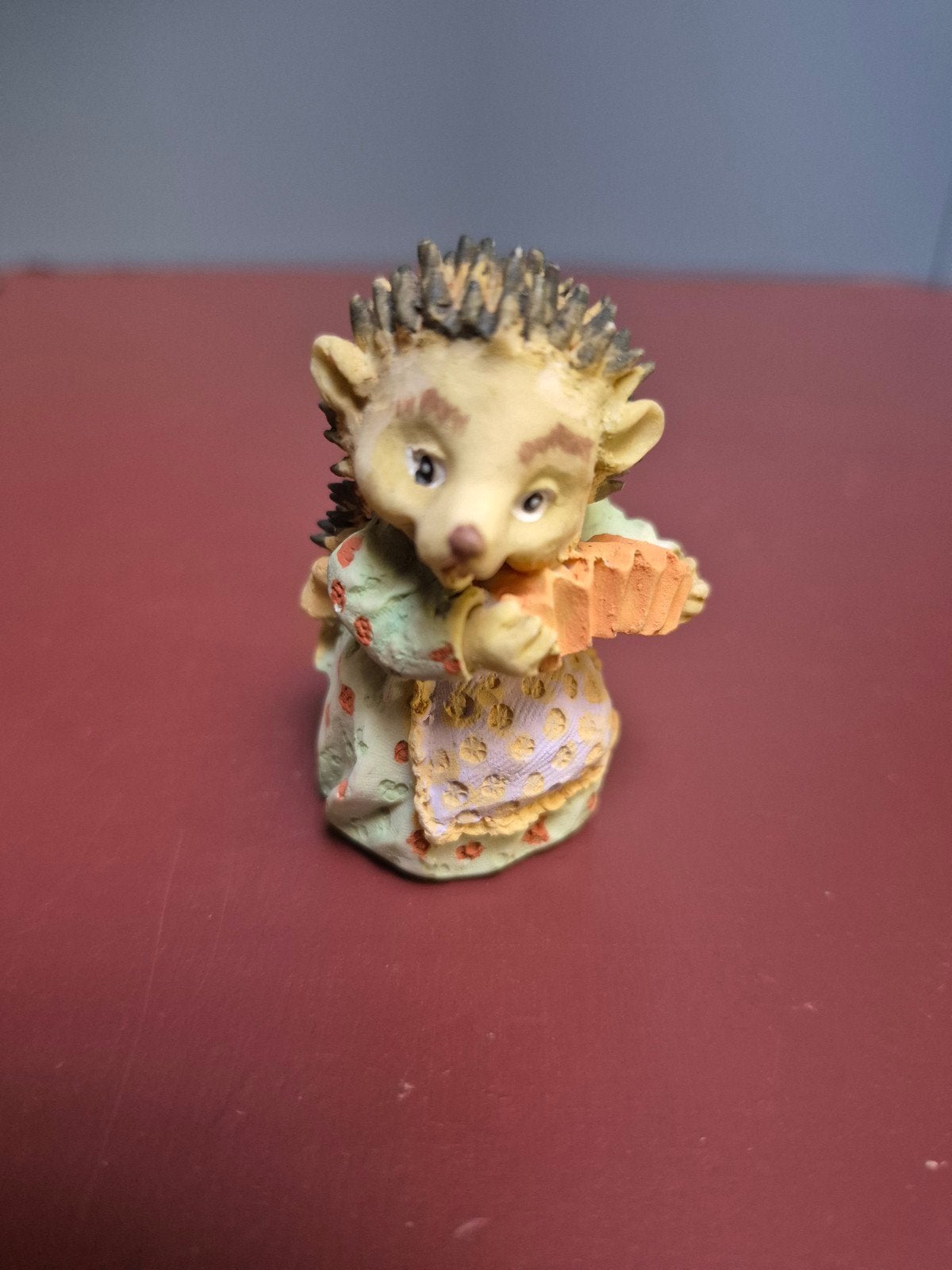 Schattig Egel Beeldje met Accordeon - Decoratie, Ophalen of Verzenden, Zo goed als nieuw