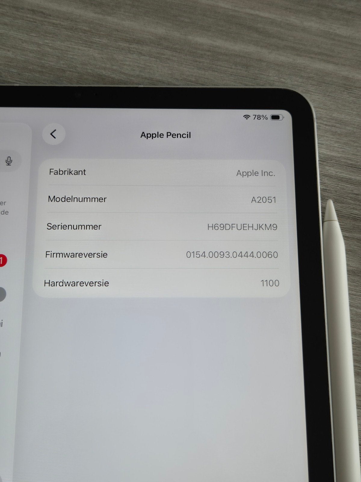 Foto 4 van 🍏 Apple Pencil 2e generatie / 2nd gen