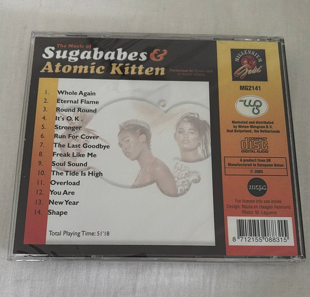 Cd Sugababes en atomic kitten. Nieuw in folie, Cd's en Dvd's, Ophalen of Verzenden, Nieuw in verpakking, R&B