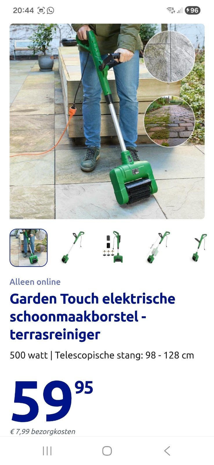 Foto 2 van Terrasreiniger