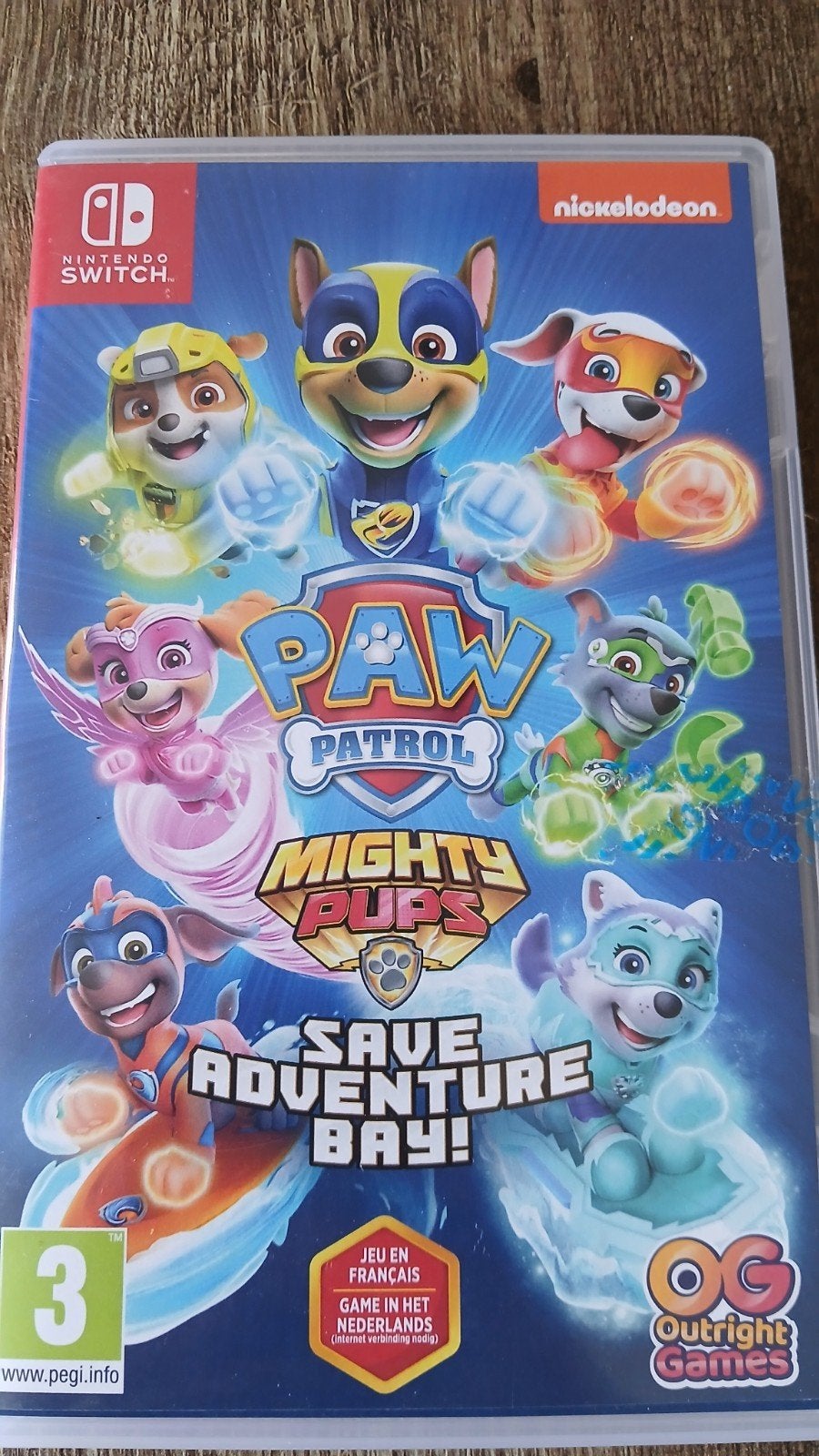 PAW Patrol: Mighty Pups Save Adventure Bay - Nintendo Switch, Avontuur en Actie, 1 speler, Ophalen of Verzenden, Zo goed als nieuw