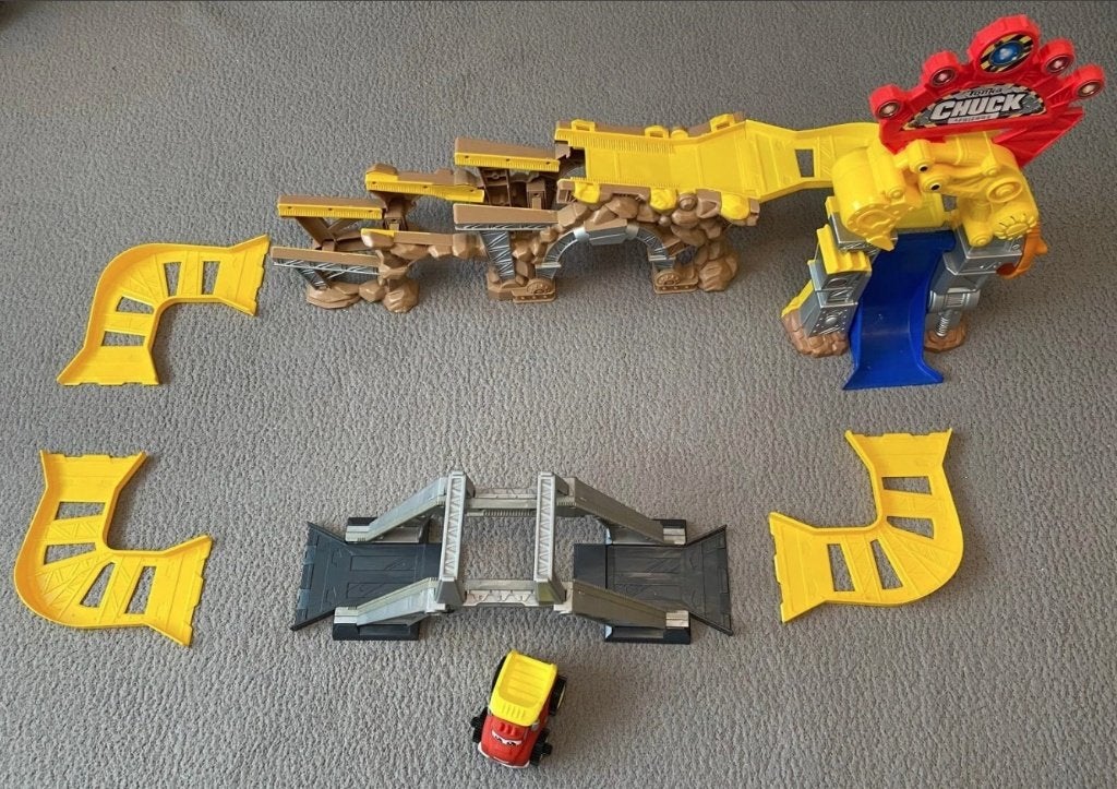 Tonka Chuck & Friends Power Playard, Ophalen of Verzenden, Gebruikt
