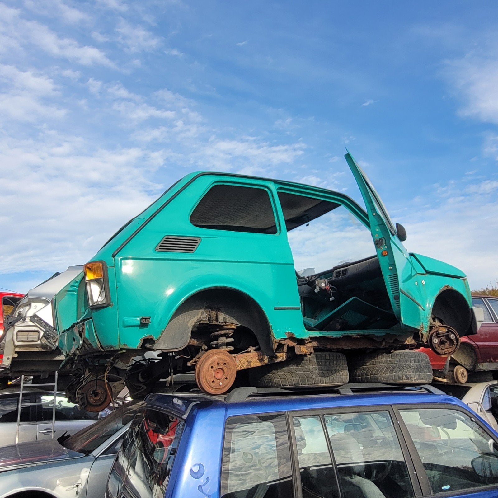 onderdelen fiat Maluch 126 oldtimer goedkoop, Ophalen, Gebruikt, Fiat