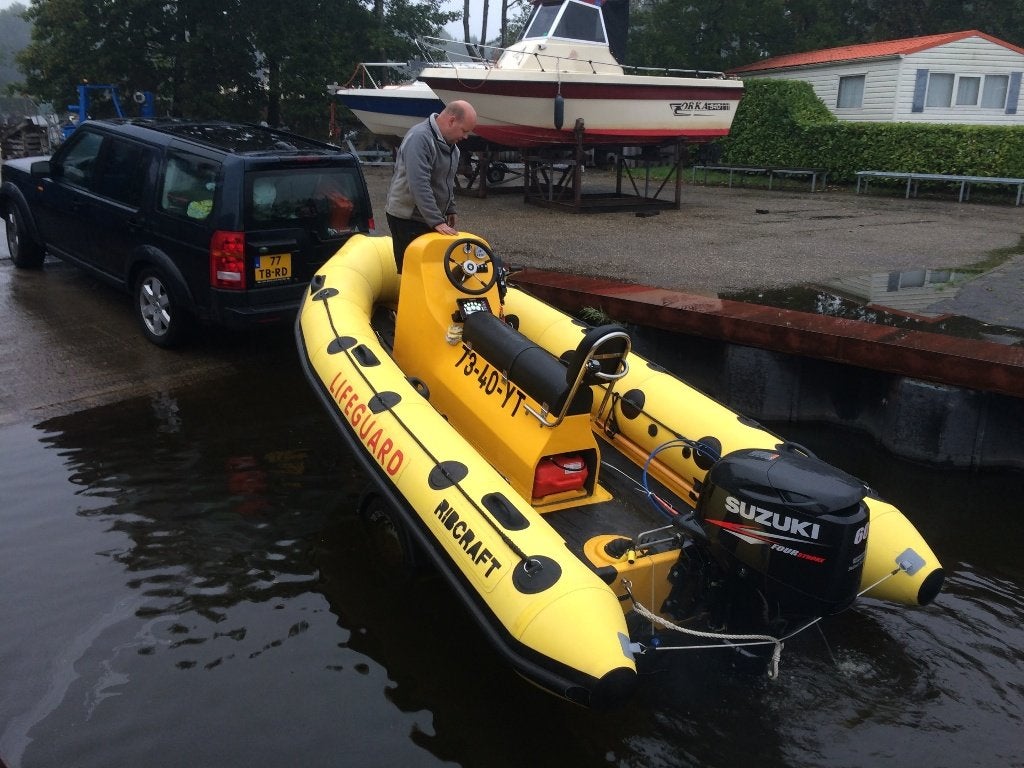 Ribcraft 4.8 met bijna nieuwe 60 pk Suzuki bbm, 60 pk, Gebruikt, 5 m, 2 m