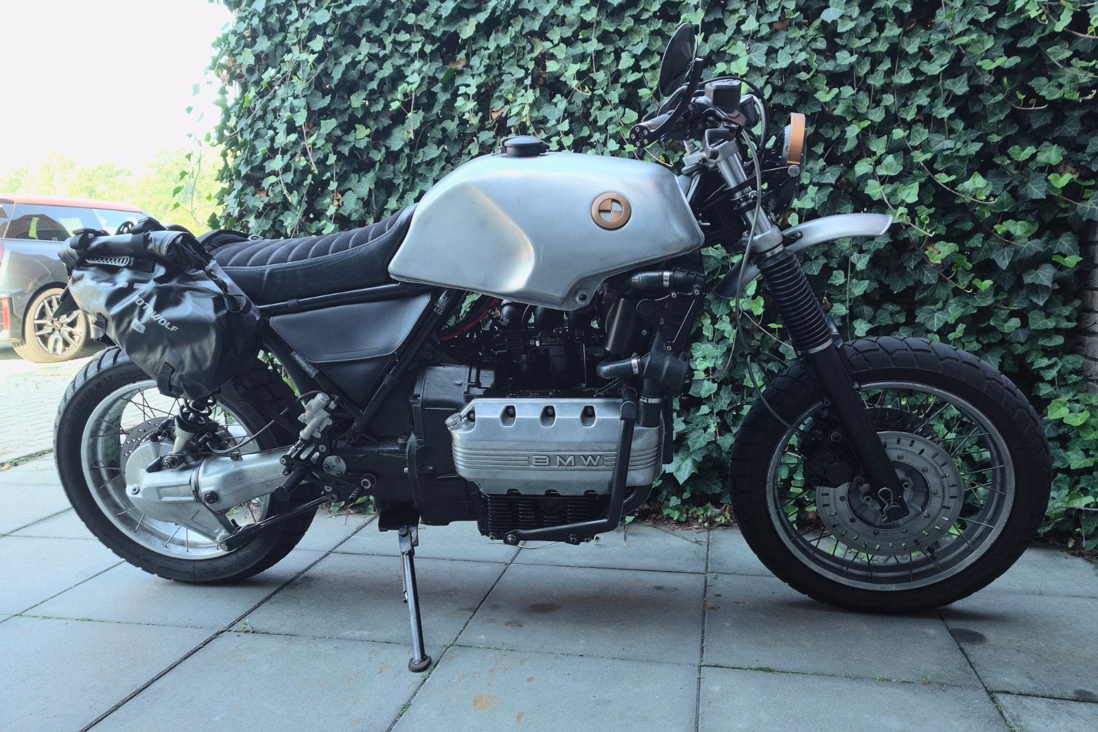 BMW K100 Urban Scrambler - spaakwielen - motogadget, Motorrijbewijs A, Particulier, Cardan-aandrijving, Handgeschakeld