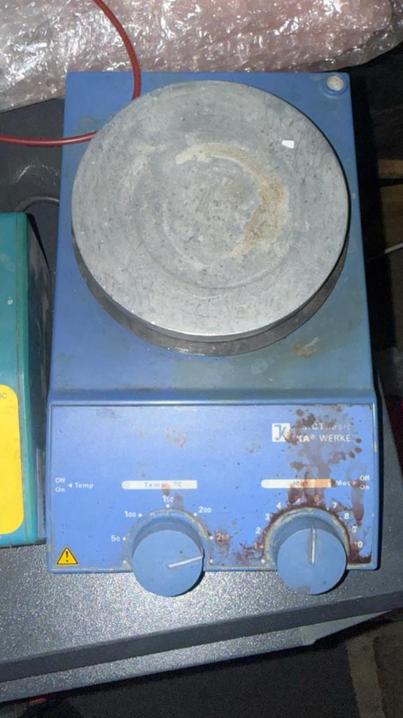 IKA Werke RCT Basic Laboratorium Magneetroerder met Verwarmi, Ophalen of Verzenden, Gebruikt