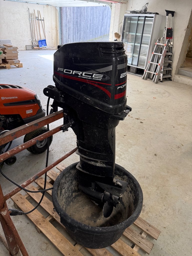 Motor boot 25pk, Ophalen, Gebruikt, Motor en Techniek, Motorboot