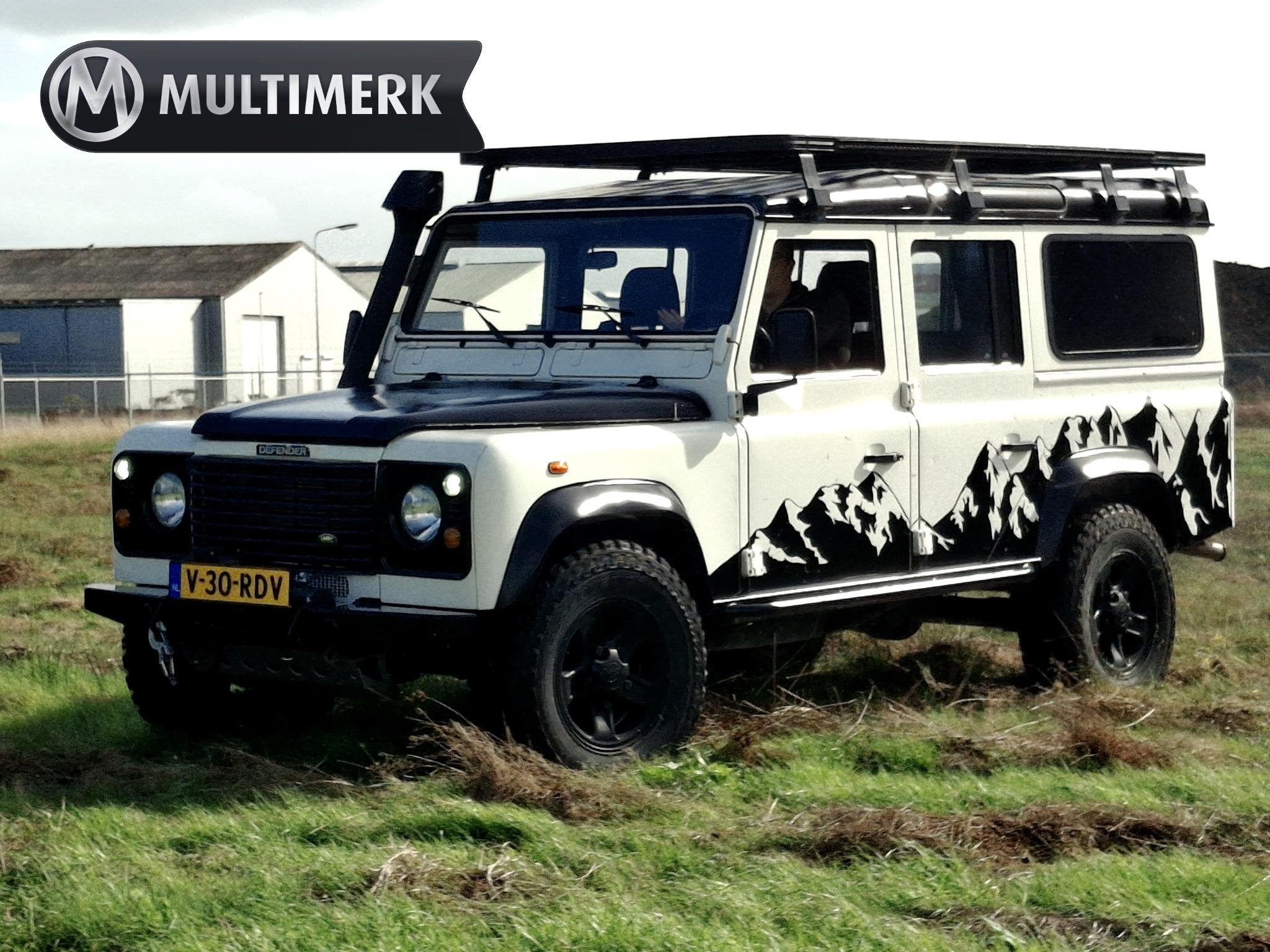 Land Rover Defender 2.5 TD5 110 SAFARI | GRIJS KENTEKEN 2P |, Stof, 2495 cc, 2 stoelen, Euro 4