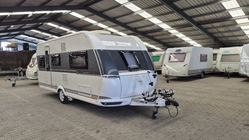 HobbyCaravan 495 Luxe Edition 2020, Caravans en Kamperen, 2 aparte bedden, Rondzit, Hobby, Particulier