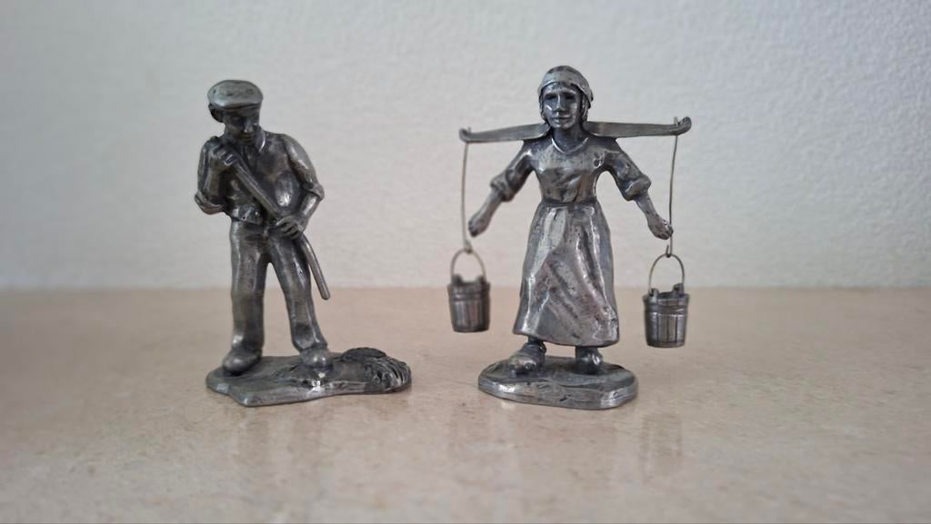 Tinnen beeldjes, Ophalen of Verzenden