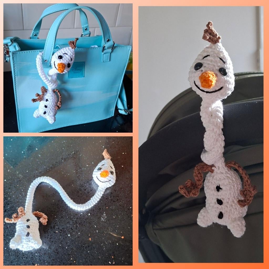Nieuw- Olaf tashanger/ bag charm, Ophalen of Verzenden, Overige figuren, Nieuw, Overige typen