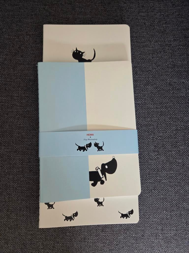 3 A5 schriften Takkie en Siepie Hema nieuw, Diversen, Ophalen of Verzenden, Nieuw