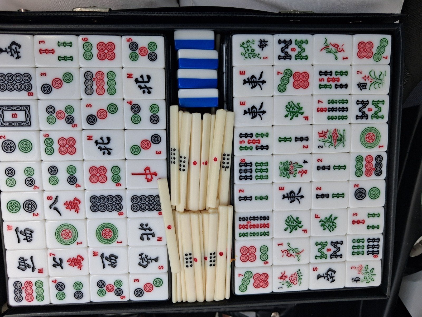 Mahjongspel, Hobby en Vrije tijd, Ophalen of Verzenden