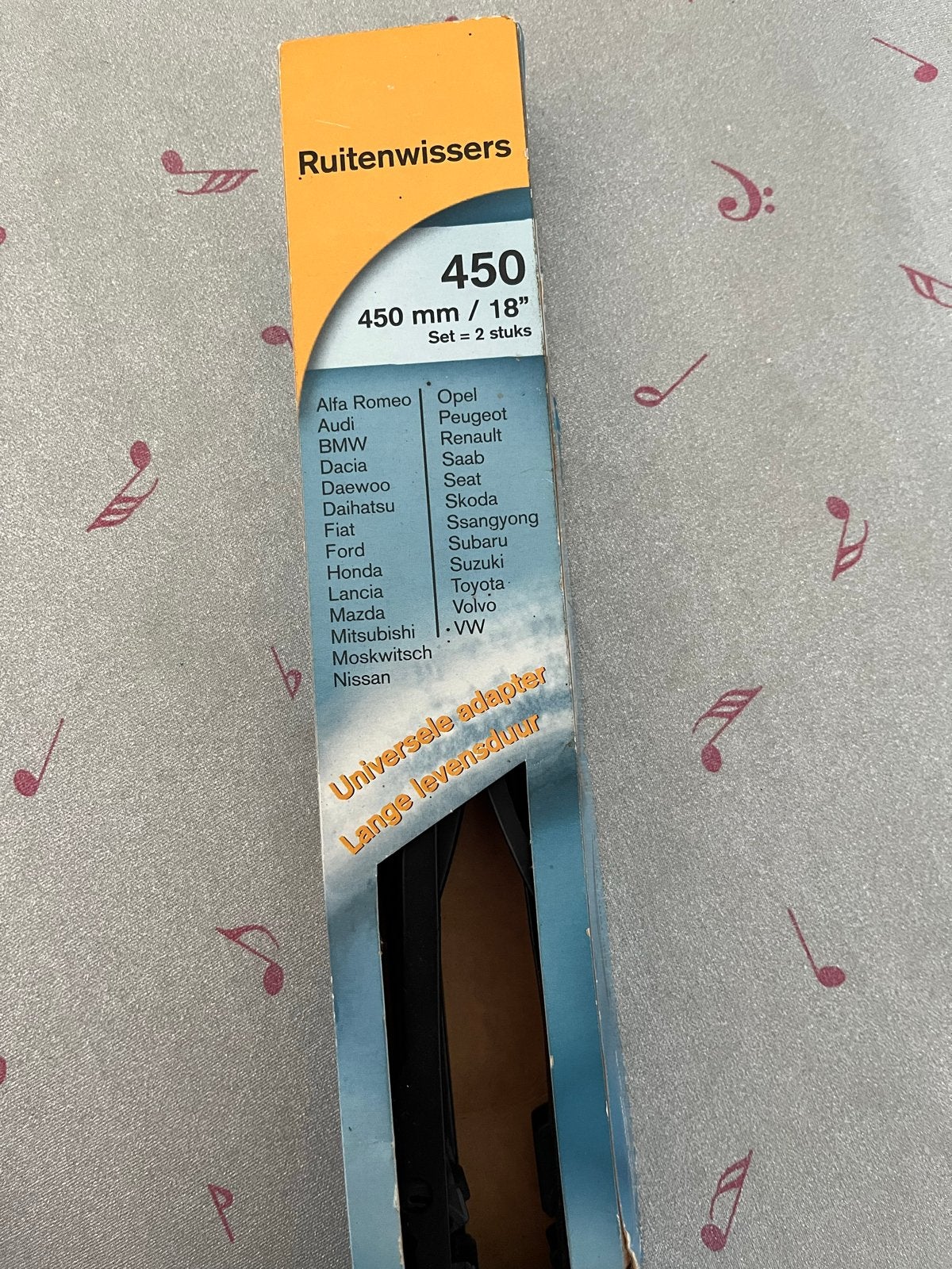 Nieuwe ruitenwissers 450 mm / 18 inch (set van 2), Auto-onderdelen, Ophalen of Verzenden, Nieuw, Alfa Romeo
