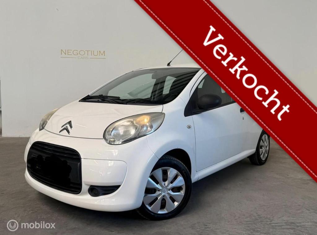 Citroen C1 1.0-12V Ambiance NL AUTO, Voorwielaandrijving, Stof, Gebruikt, Zwart