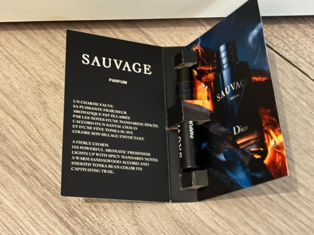 Dior Sauvage parfum 1 ml, Ophalen of Verzenden, Nieuw