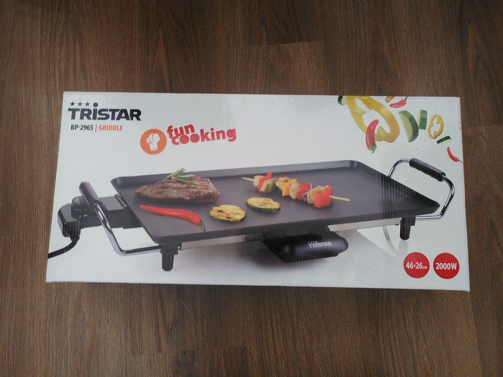 Tristar BP-2965 Griddle - Nieuw in doos, Ophalen of Verzenden, Nieuw