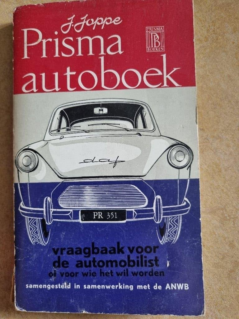 Autohandboek ANWB Prisma Autoboek uit 1958, Ophalen of Verzenden