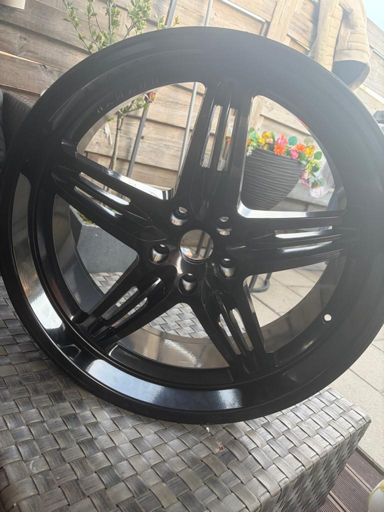 Hamann Velgen 22 inch - Zwart, Ophalen of Verzenden, Gebruikt