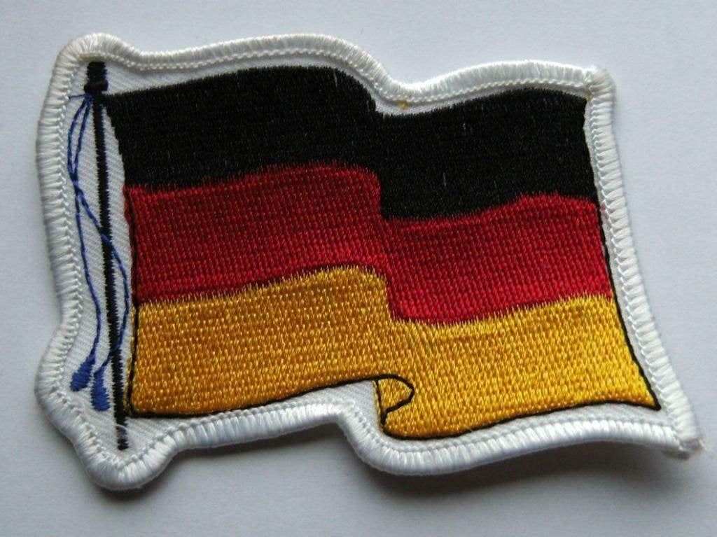 duitsland vlag patch badge opnaai embleem, Diversen, Ophalen of Verzenden, Nieuw