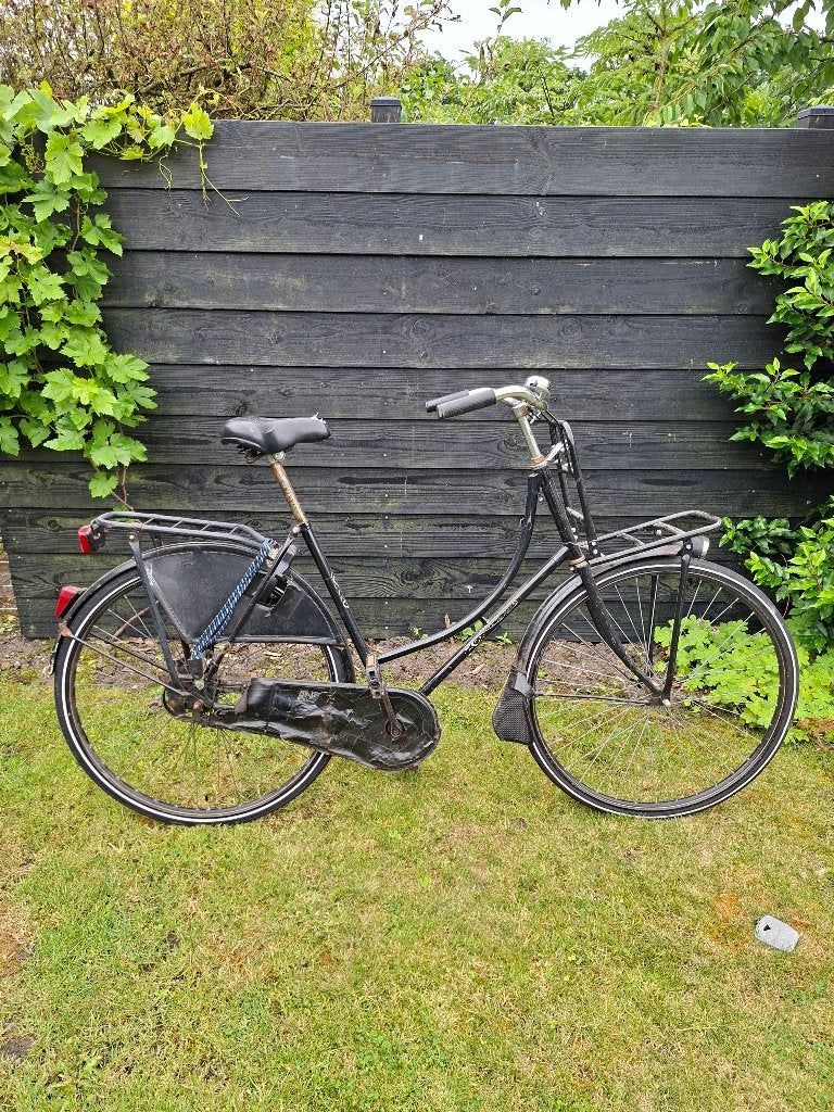Fiets zwart, Ophalen, Terugtraprem