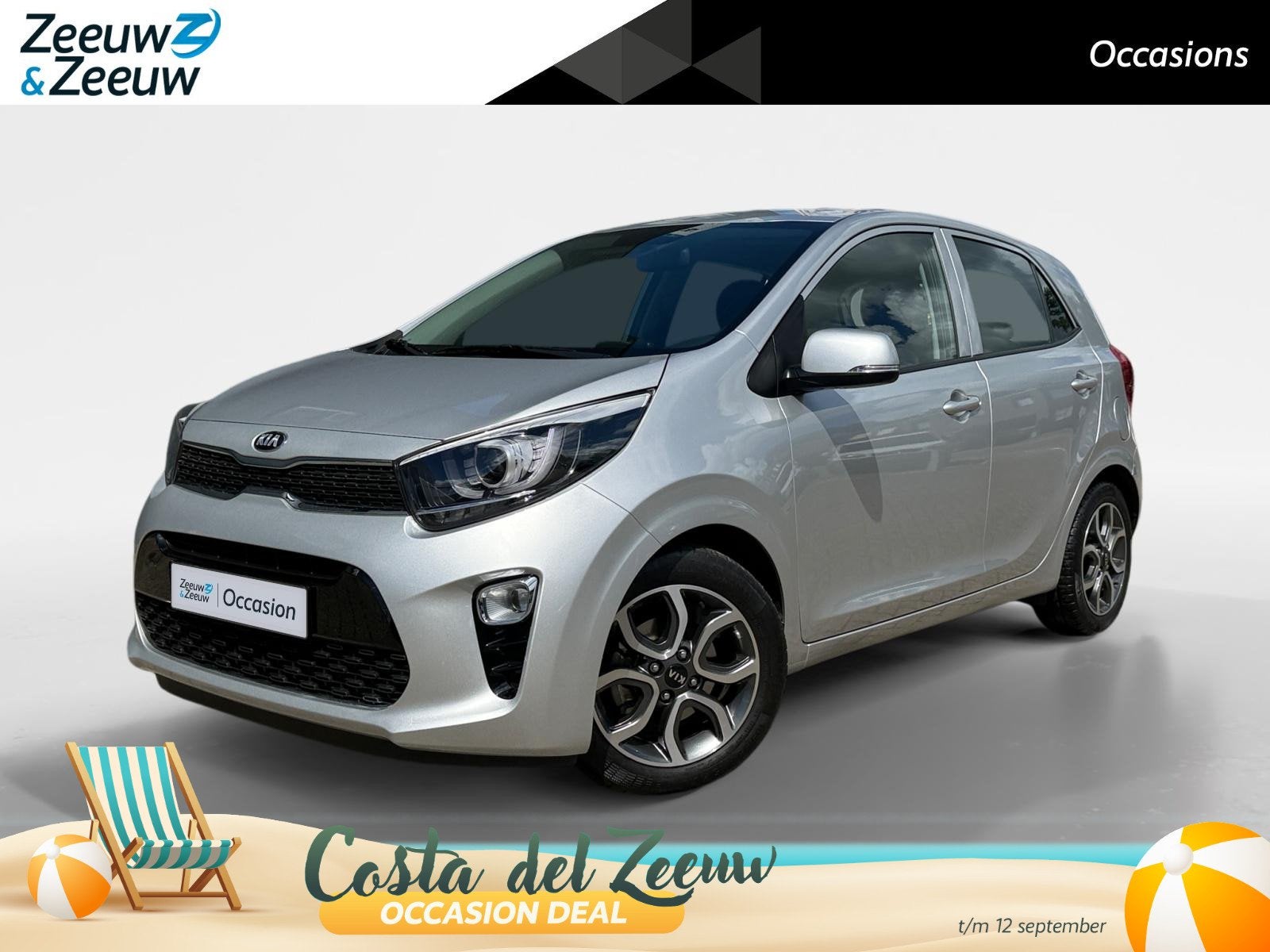 Kia Picanto 1.2 CVVT First Edition | 1e Eigenaar | Automaat, Auto's, Kia, 12 maanden, Stof, Gebruikt, 4 cilinders
