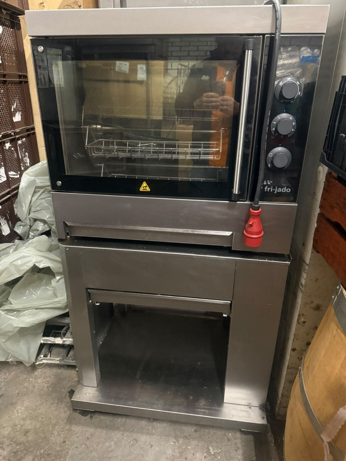 kippengrill,tg4,Fri-jado,frijado,kippengrillspecialist,230v!, Ovens, Magnetrons en Steamers, -, -, Ophalen of Verzenden