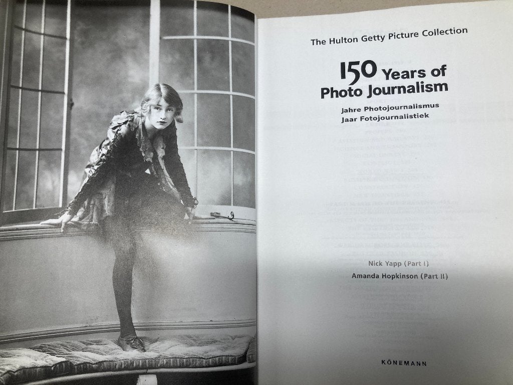 T.K. 150 jaar Fotojournalistiek uit 1995, Boeken, Ophalen of Verzenden, 19e eeuw, Zo goed als nieuw