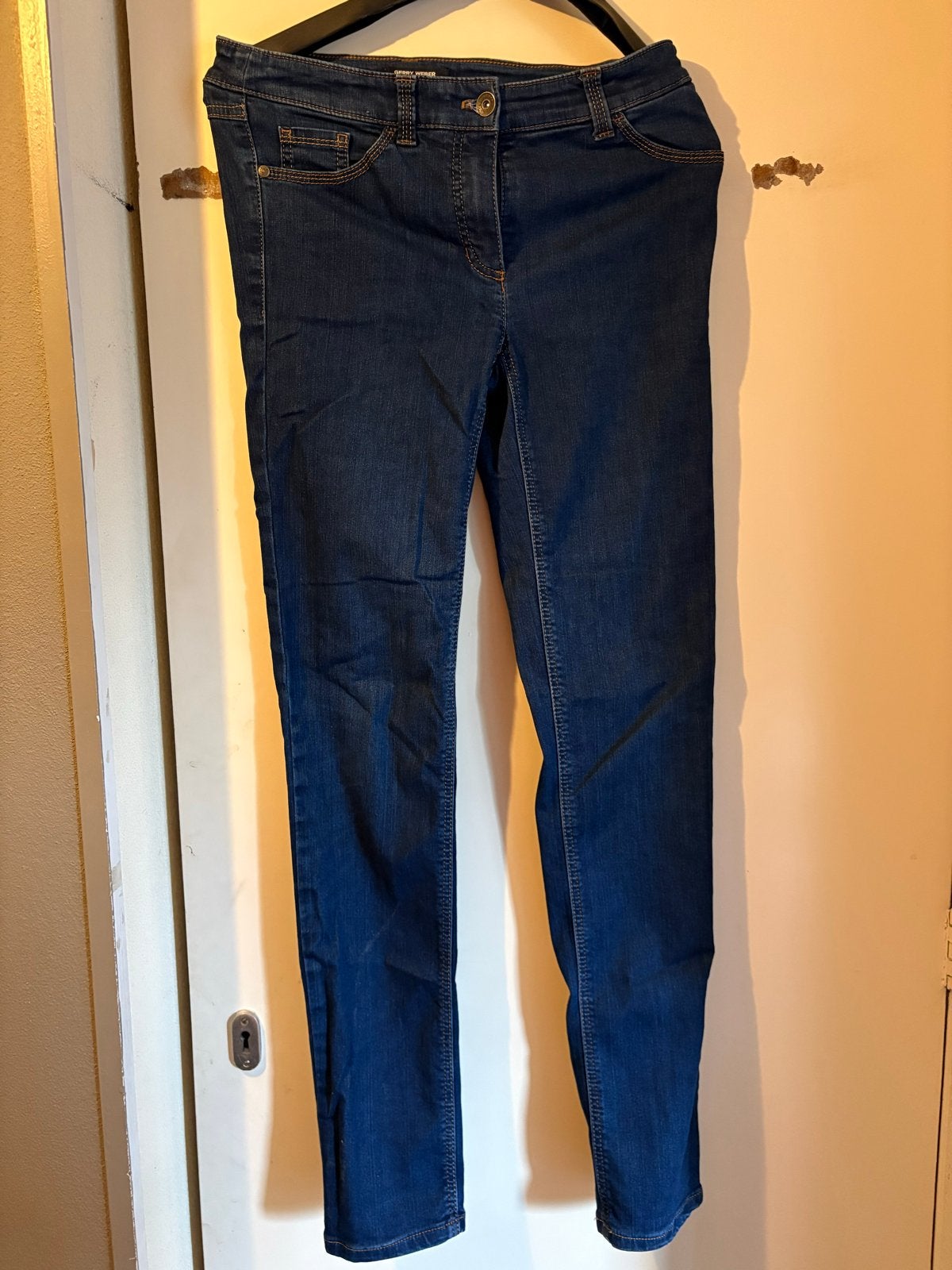 Gerry Weber spijkerbroek mt 38, Ophalen of Verzenden, Gedragen, Blauw, W30 - W32 (confectie 38/40)