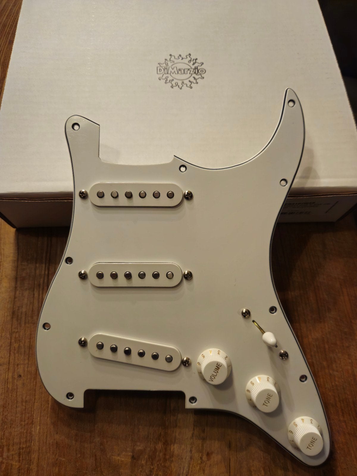 DiMarzio FG2108WA9 Paul Gilbert Injector Prewired Pickguard, Ophalen of Verzenden, Zo goed als nieuw, Elektrische gitaar