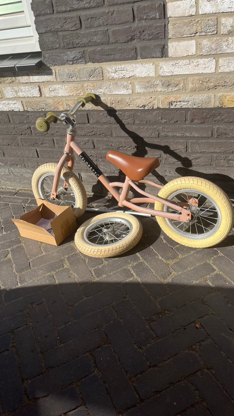 Trybike Veloretti, Ophalen, Zo goed als nieuw, Minder dan 16 inch