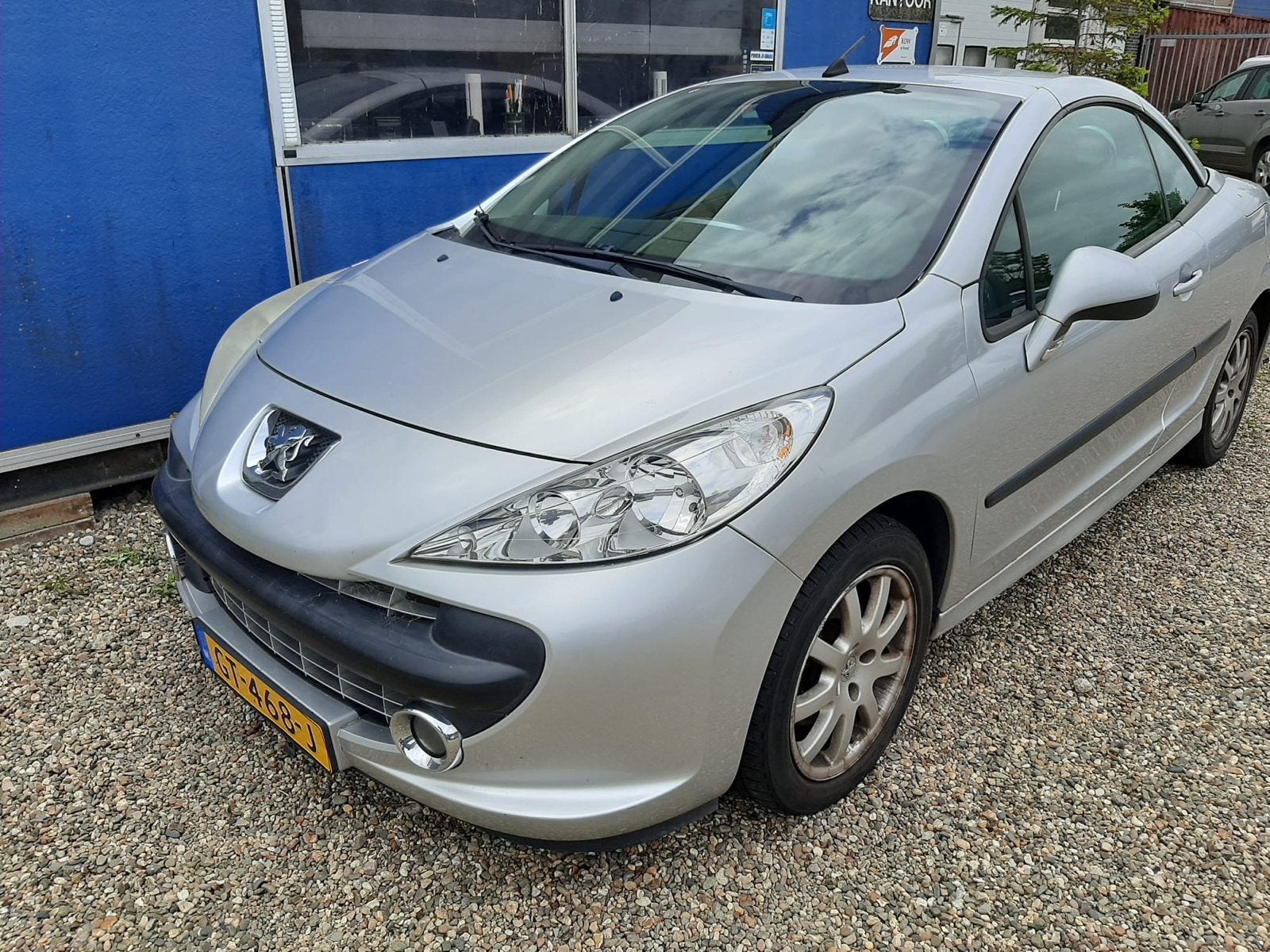 Peugeot 207cc voor reparatie, Ophalen, Gebruikt