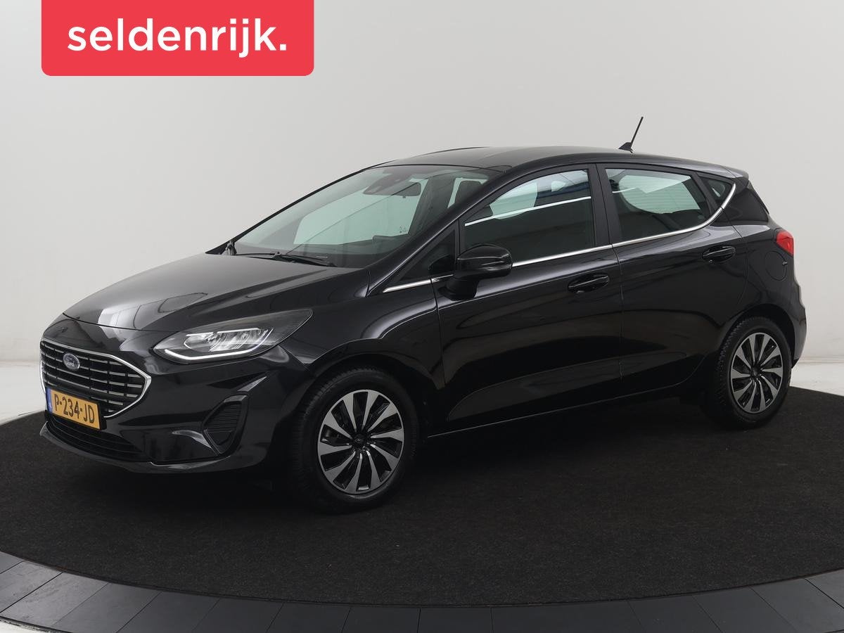Ford Fiesta 1.0 EcoBoost Hybrid Titanium | Cruise control |, Auto's, Gebruikt, Euro 6, Origineel Nederlands, Bedrijf
