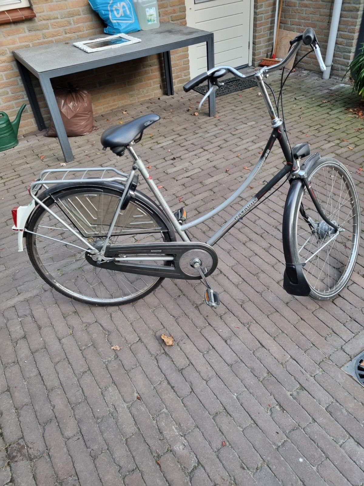 damesfiets Bataven 3 versn., Ophalen