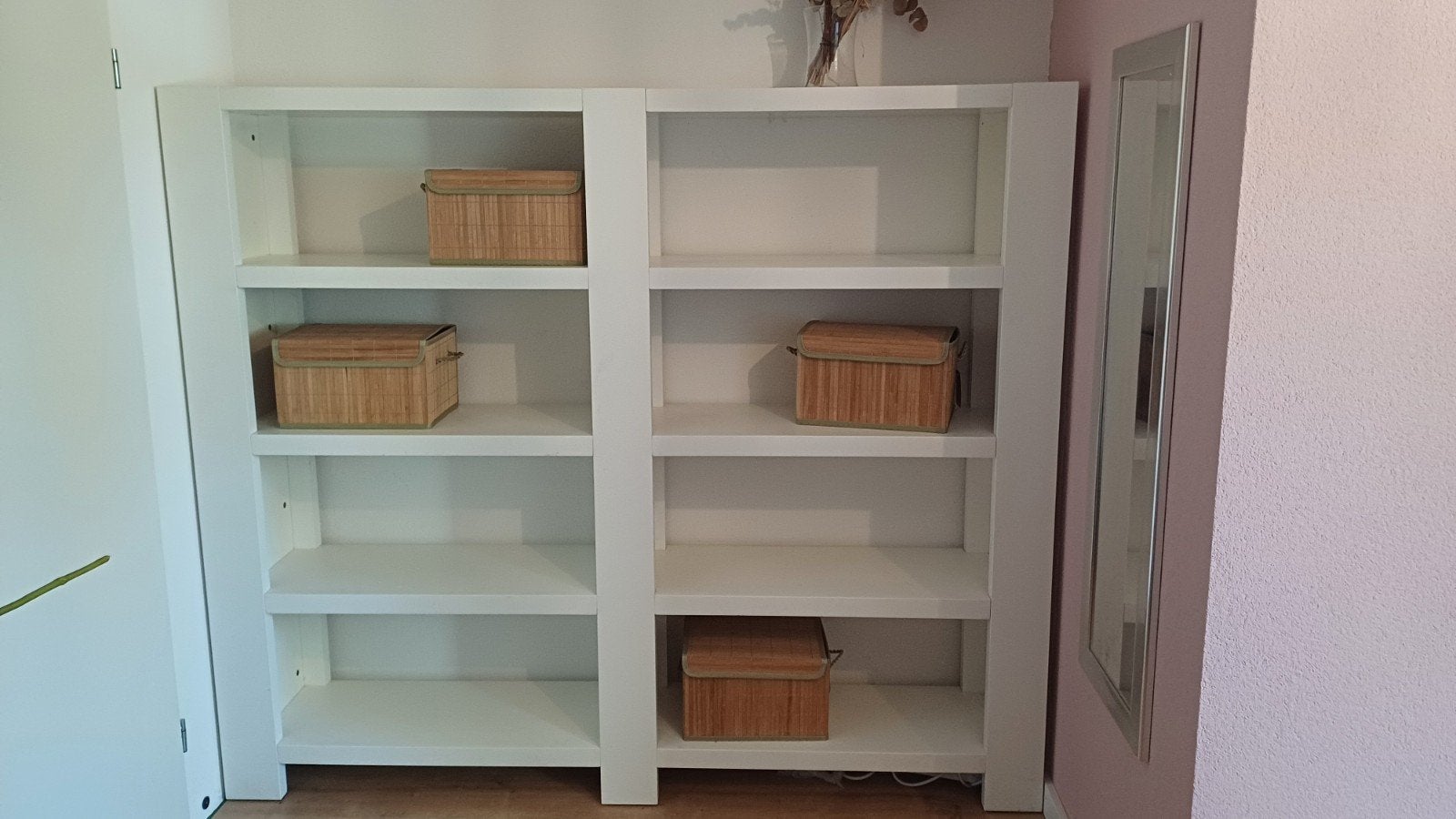 Boekenkast wit,, Ophalen, Met plank(en), Zo goed als nieuw, 200 cm of meer
