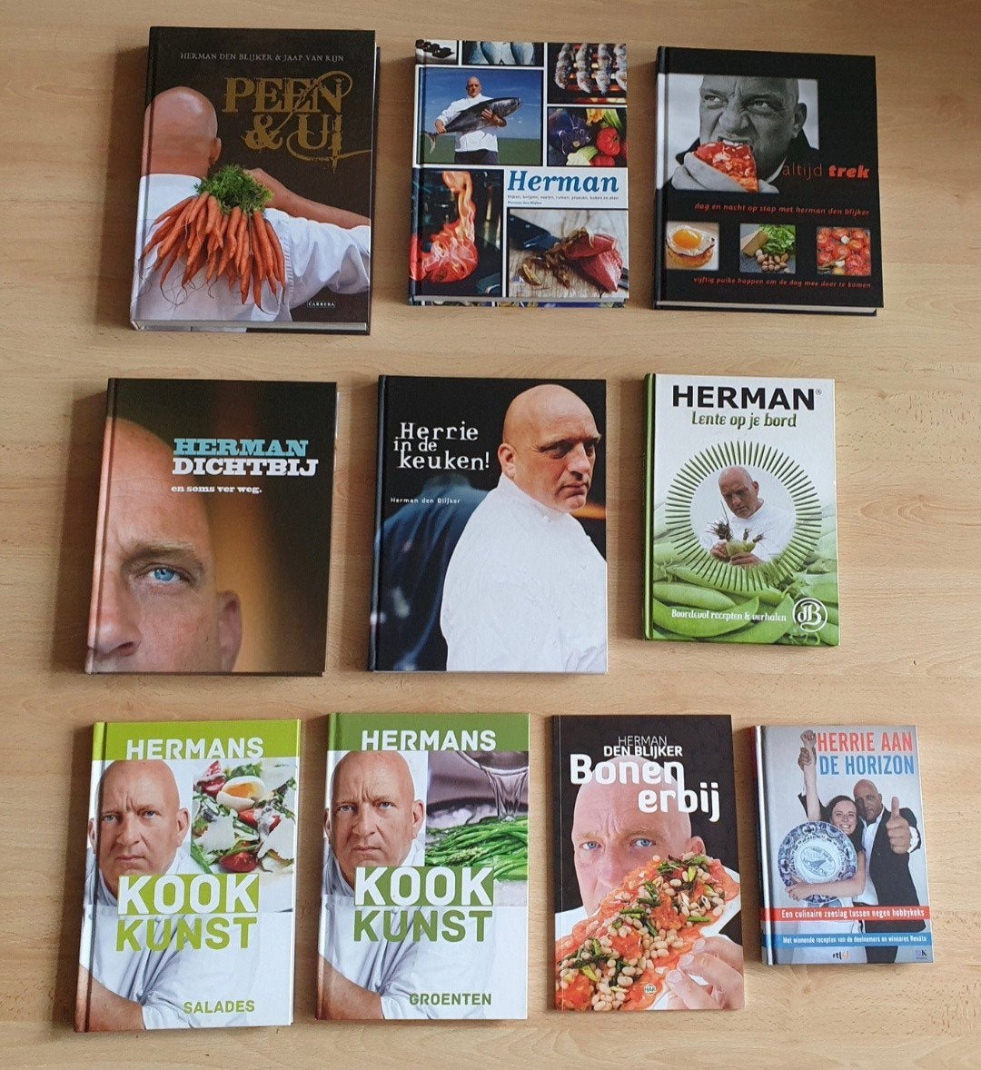 Herman den Blijker boeken + boekstandaard, Ophalen of Verzenden, Zo goed als nieuw