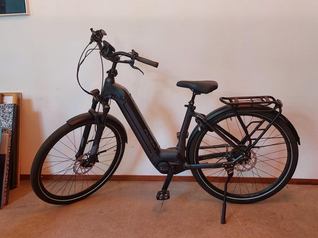 Flyer Gotour6 7.43 625Wh E-bike - Antraciet Gloss, Minder dan 47 cm, Ophalen of Verzenden, Gebruikt, Overige merken