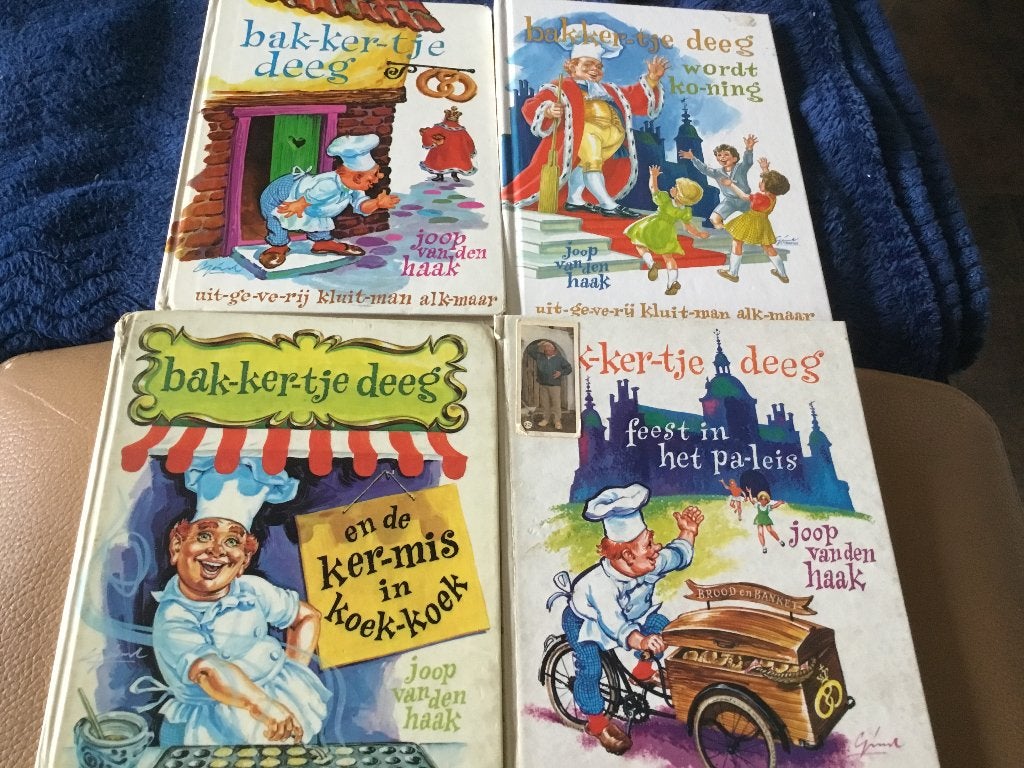 4 boeken van bakkertje deeg 1976 Joop van den Haak, Boeken, Fictie algemeen, Joop van den Haak, Ophalen, Gelezen