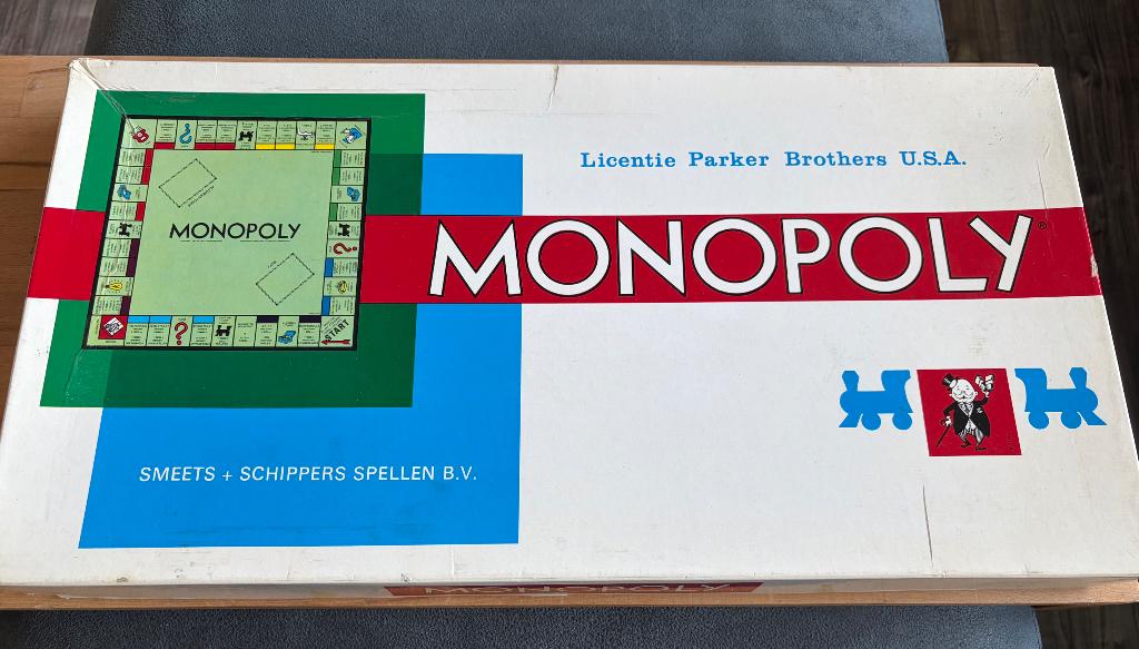 Monopoly, Drie of vier spelers, Ophalen, Gebruikt, Smeets + Schippers Spellen B.V.
