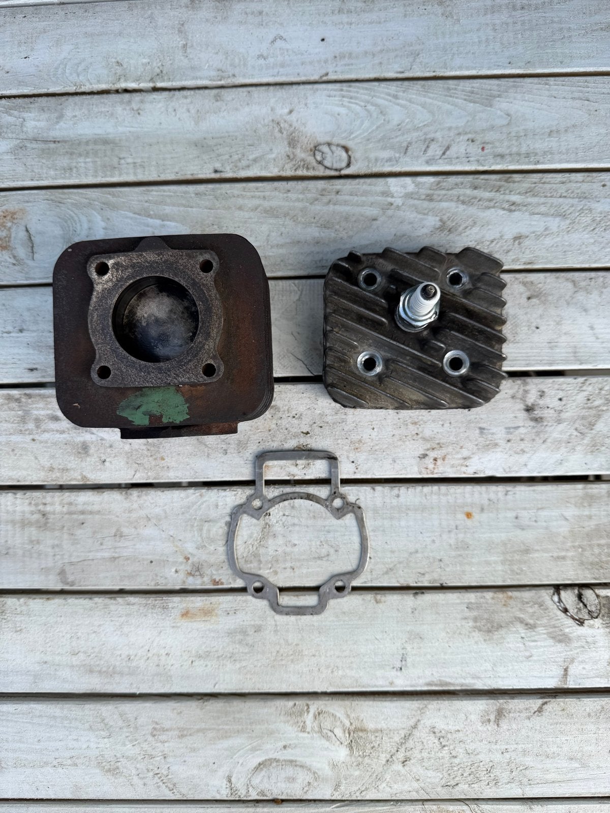 Cilinderkit 50cc Piaggio/Vespa 2T Zip Tph Lx Nrg, Ophalen of Verzenden, Gebruikt, Cilinder, Piaggio