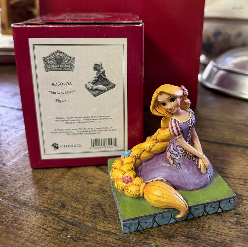Rapunzel beeldje Disney Traditions, Ophalen of Verzenden, Zo goed als nieuw, Beeldje of Figuurtje