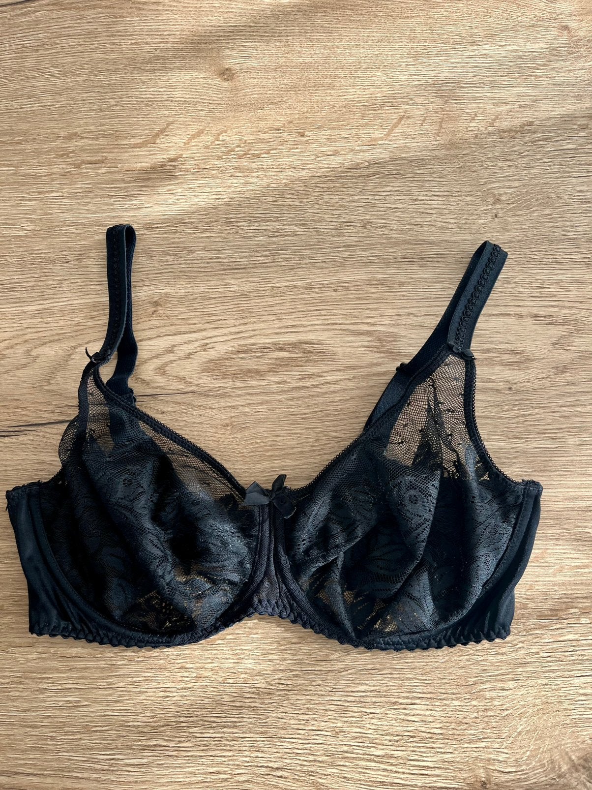 Prima donna 85E full cuo zwart kant serie Divine, Verzenden, Zwart, BH