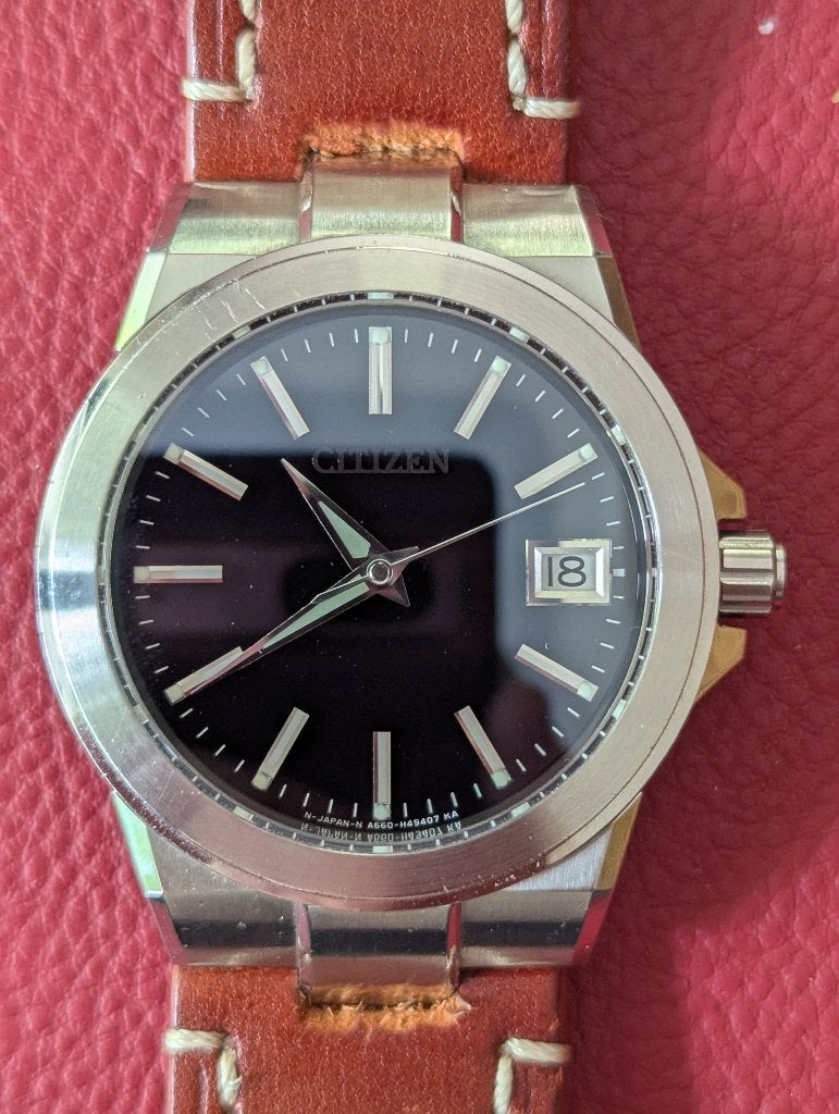Citizen the Citizen, model A-660-H27228, Staal, Staal, Ophalen of Verzenden, Zo goed als nieuw