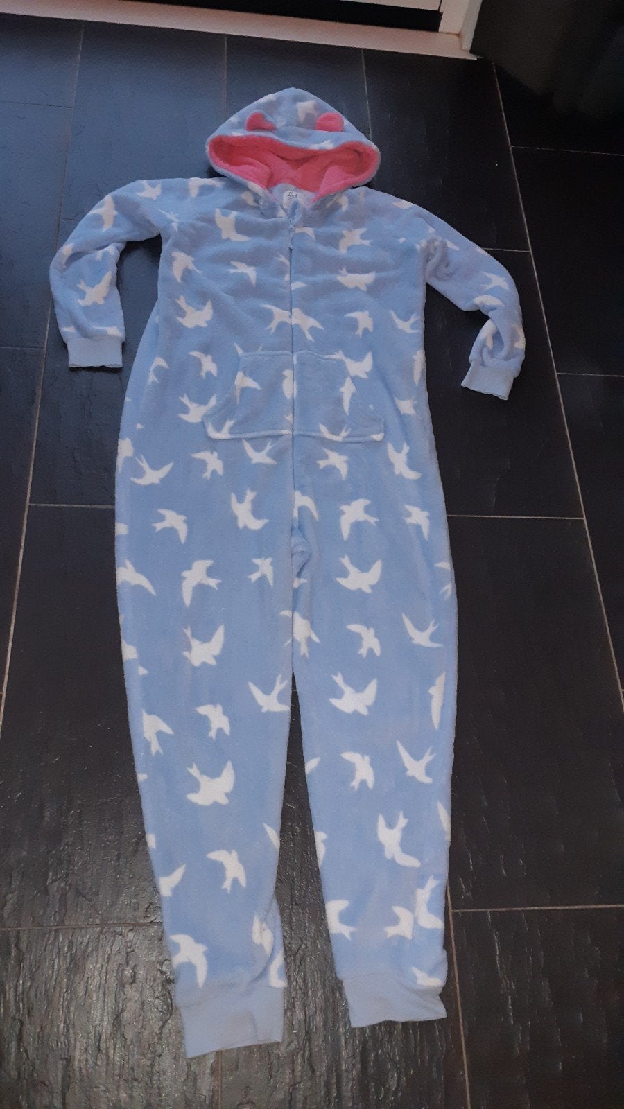 onesie maat m, Kleding | Dames, Ophalen of Verzenden, Gedragen, Maat 38/40 (M), Blauw