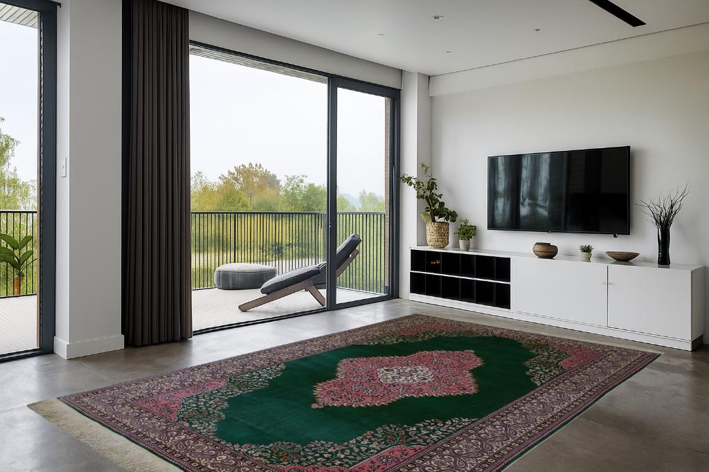 Perzisch tapijt - Ladik - 400 x 265 cm - Handgeknoopt, Gebruikt, -, Verzenden, -