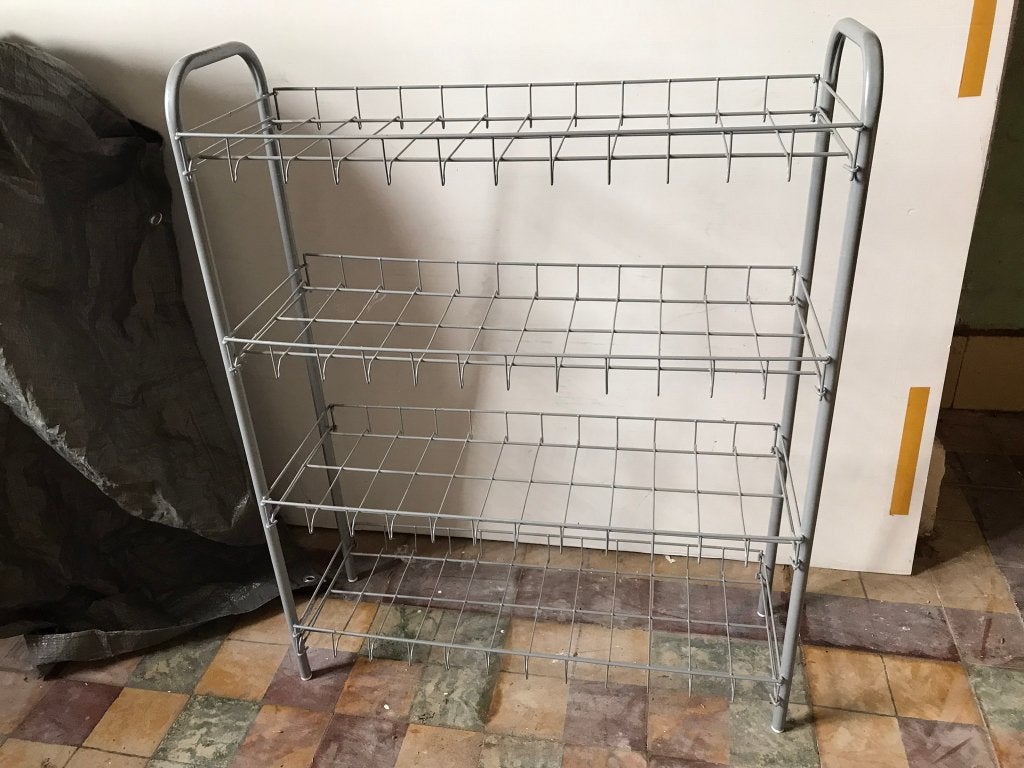 Rek   µh, Huis en Inrichting, Ophalen of Verzenden, Zo goed als nieuw, Metaal, Cd's