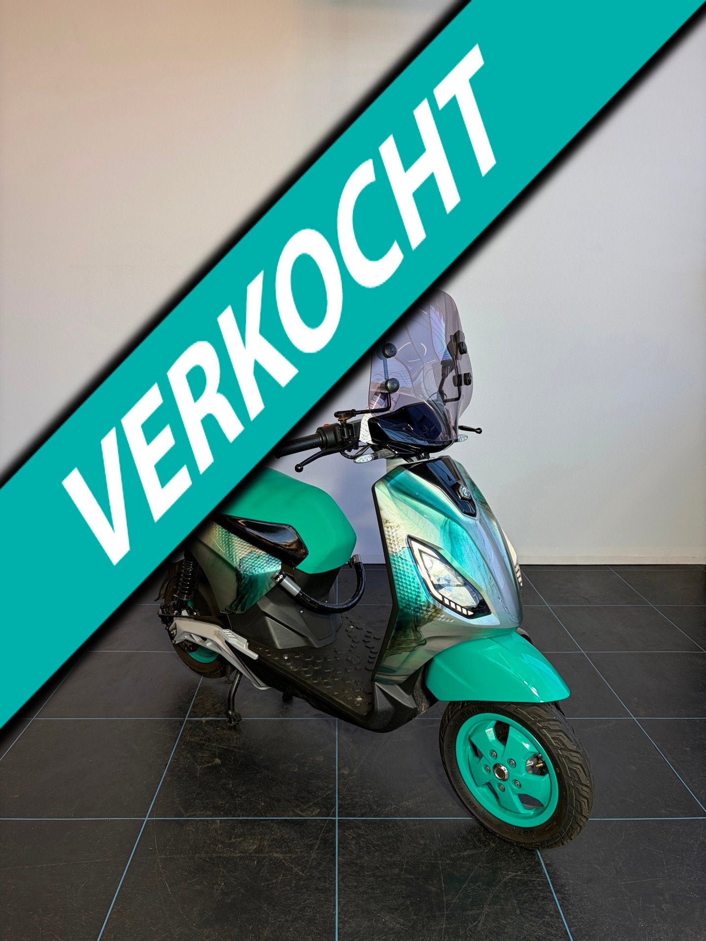 Piaggio Bromscooter One 1 Zip 45KM - 595KM!, Gebruikt, Piaggio