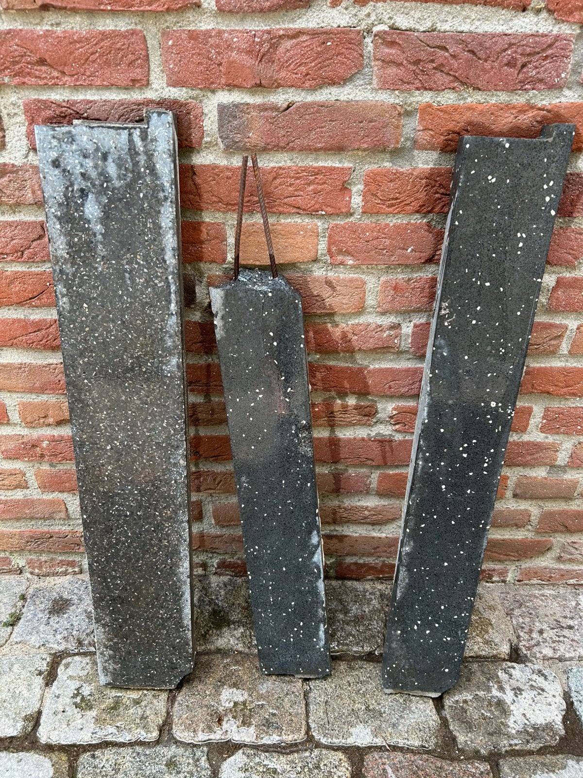 Hardstenen drempels, Doe-het-zelf en Verbouw, Plinten en Afwerking, Gebruikt, Overige typen, Hardsteen, Minder dan 100 cm, Ophalen